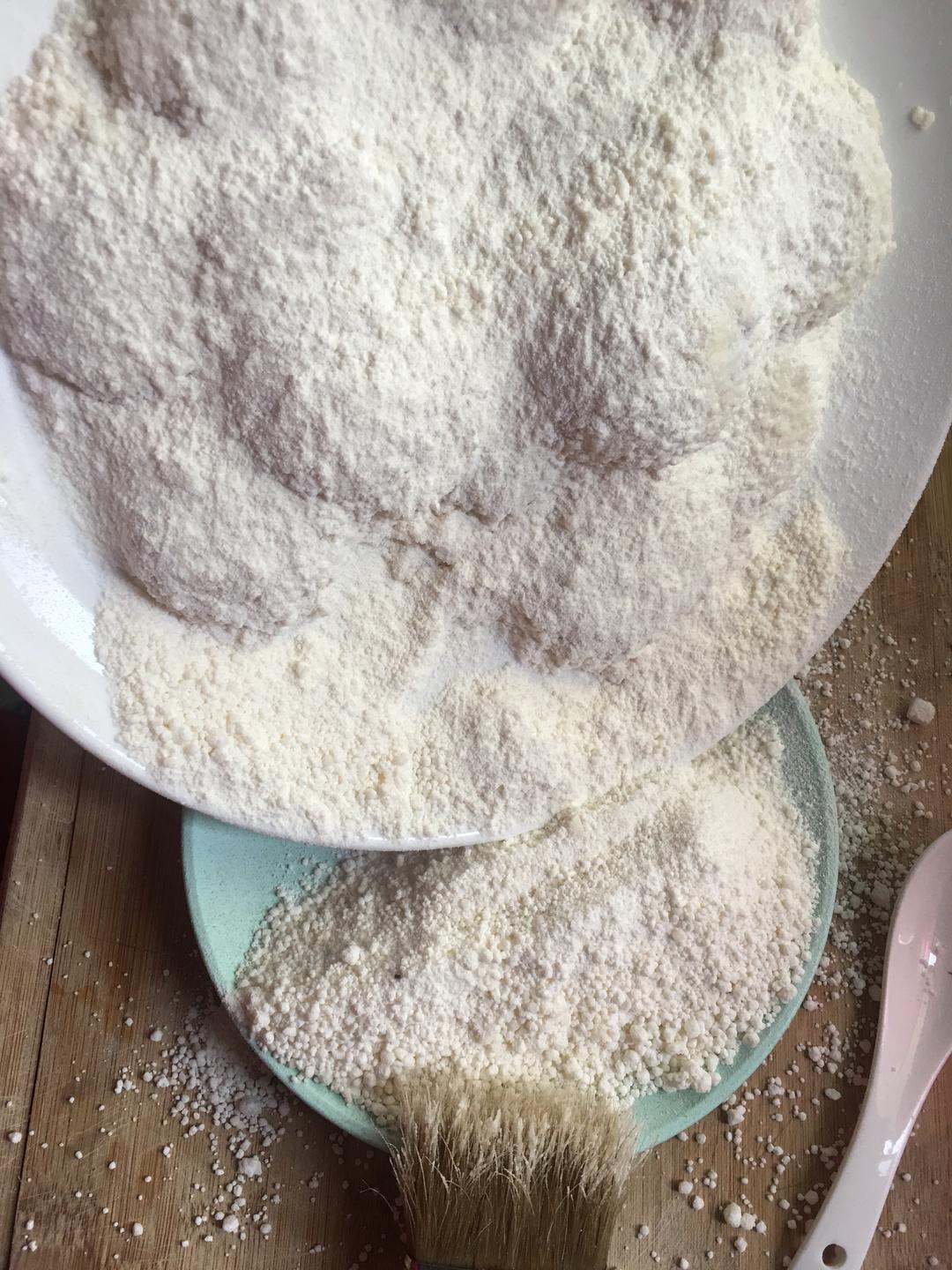 纯奶手撕吐司的做法 步骤1