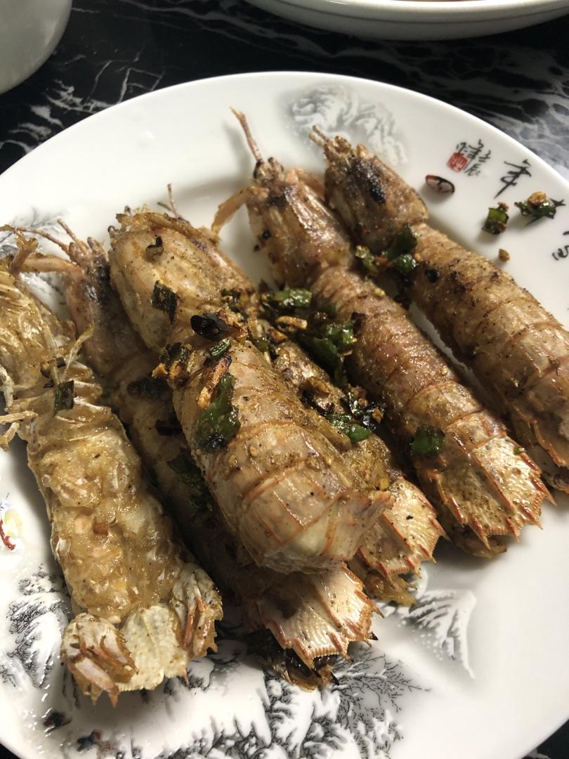 椒盐皮皮虾
