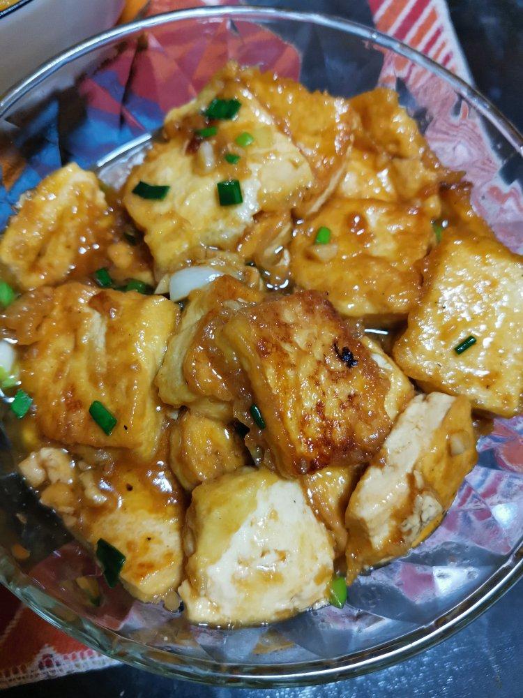 无敌好吃的香煎豆腐