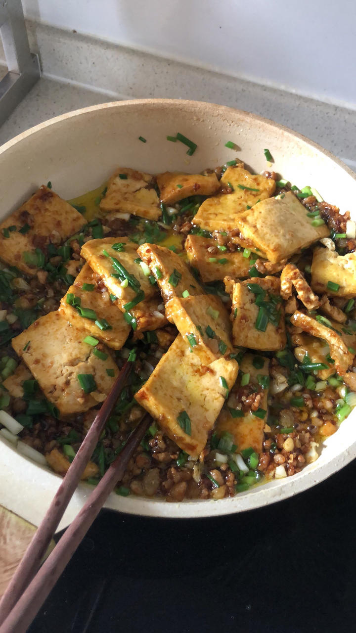 蒜蓉糖醋老豆腐