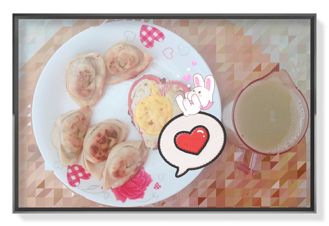 心形煎鸡蛋