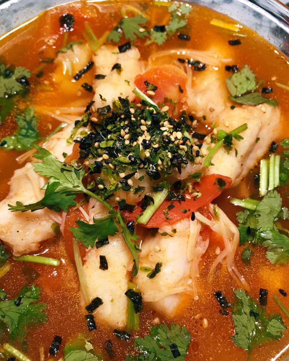 番茄龙利鱼「夏季开胃烫菜」