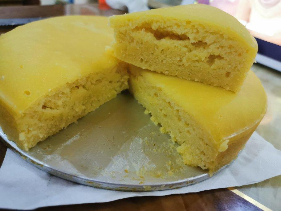 玉米面鸡蛋发糕（零失败）