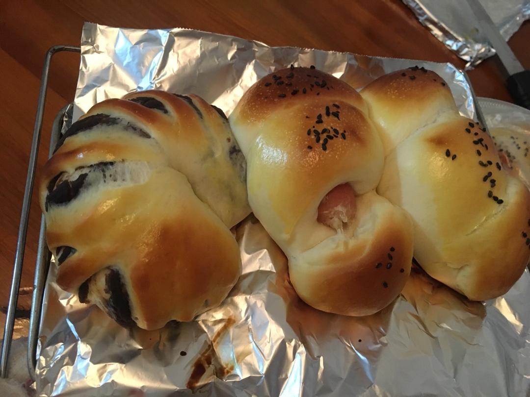 简单又好吃的豆沙馒头卷