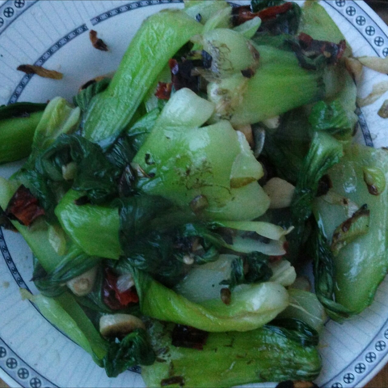 炝炒小油菜