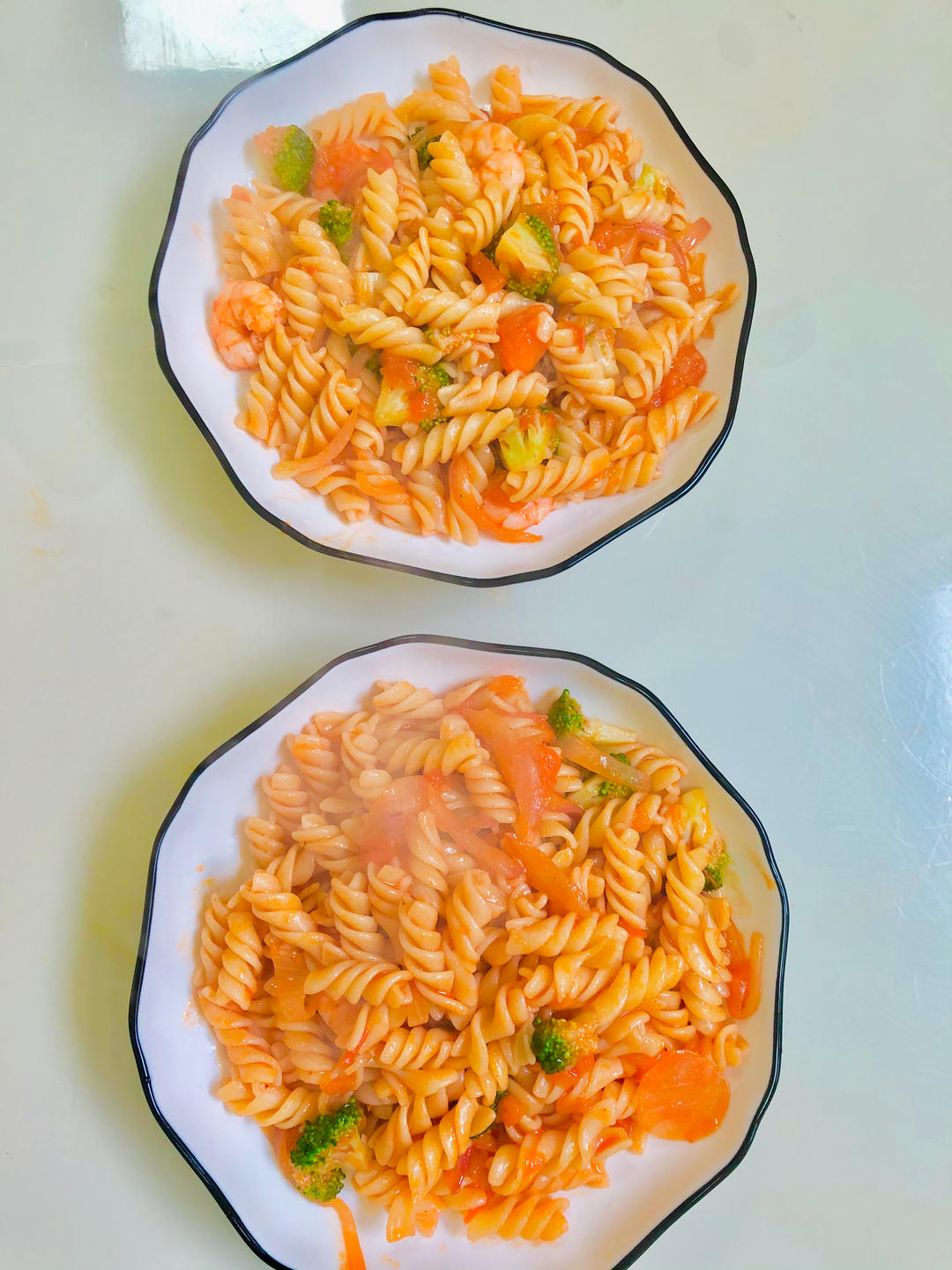 入门减脂面‼️番茄肉酱奶油意面‼️出锅秒光