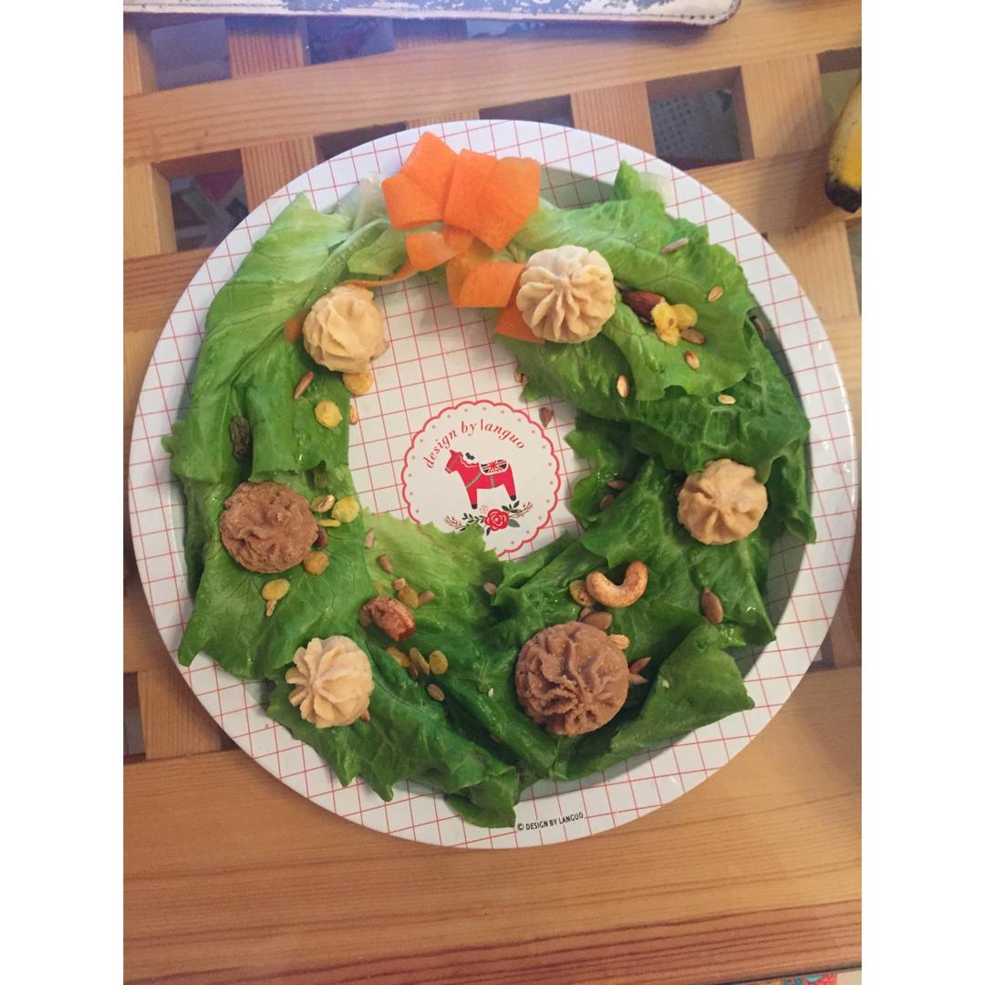 超健康版圣诞花环