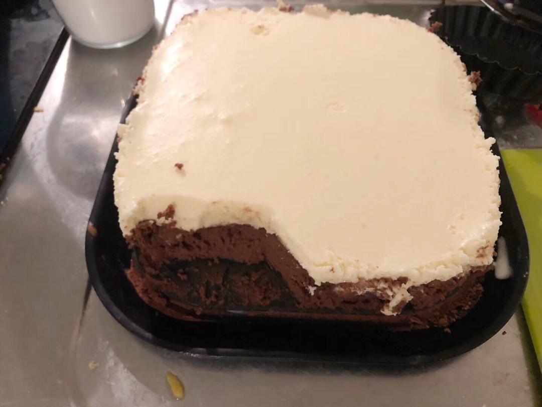 <LeTao> 巧克力双层芝士蛋糕配方大公开！！