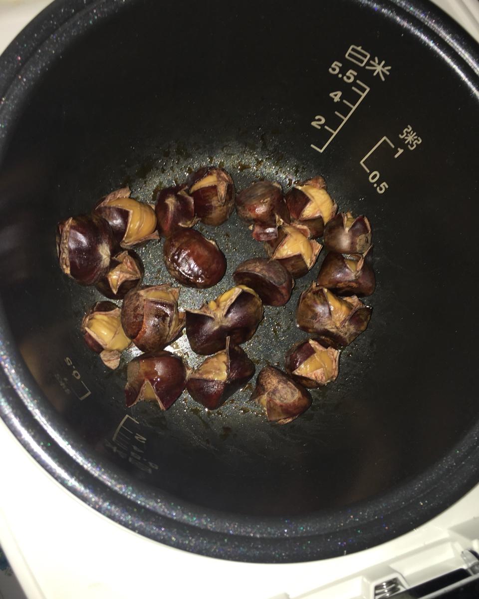 电饭煲版糖炒栗子
