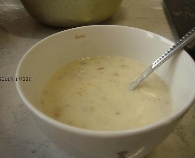 鸡茸蘑菇汤的做法