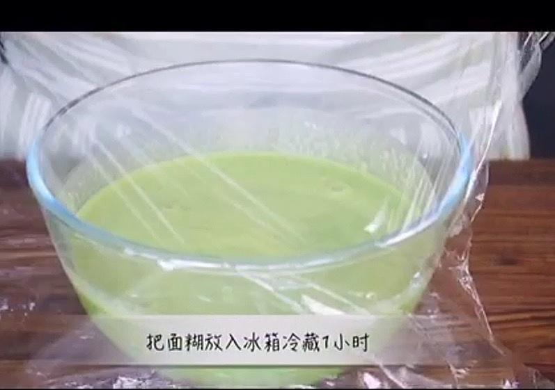 抹茶千层蛋糕的做法 步骤4