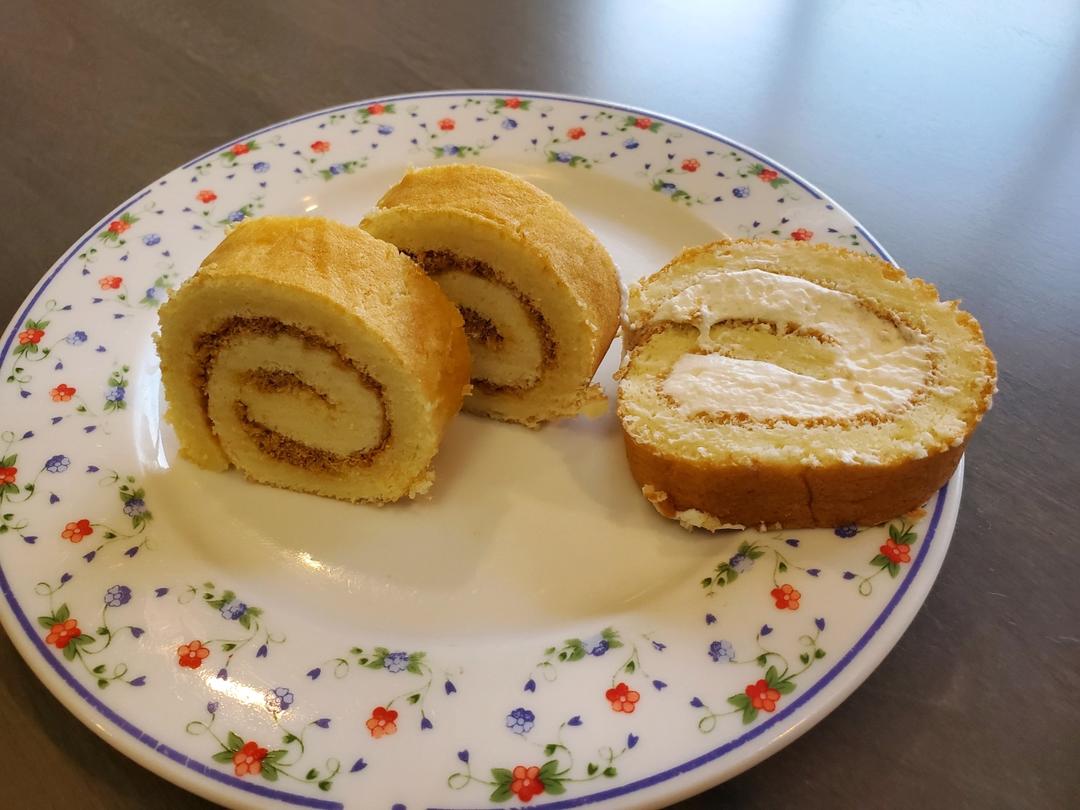 卷不裂｜奶油蛋糕卷（瑞士卷）