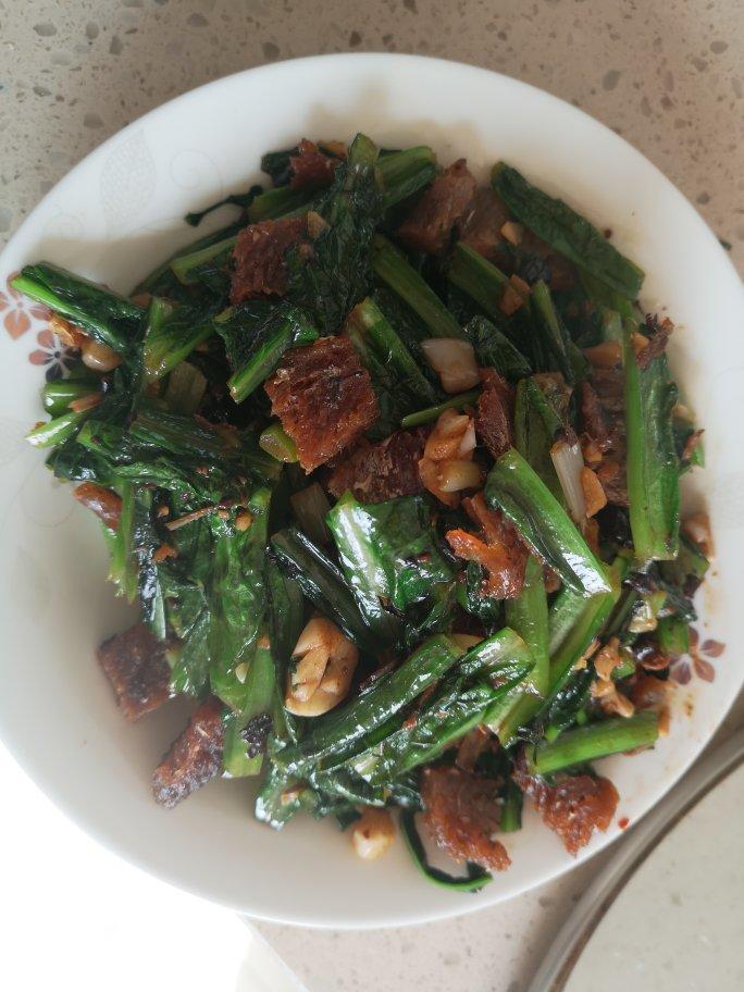 豆豉鲮鱼油麦菜