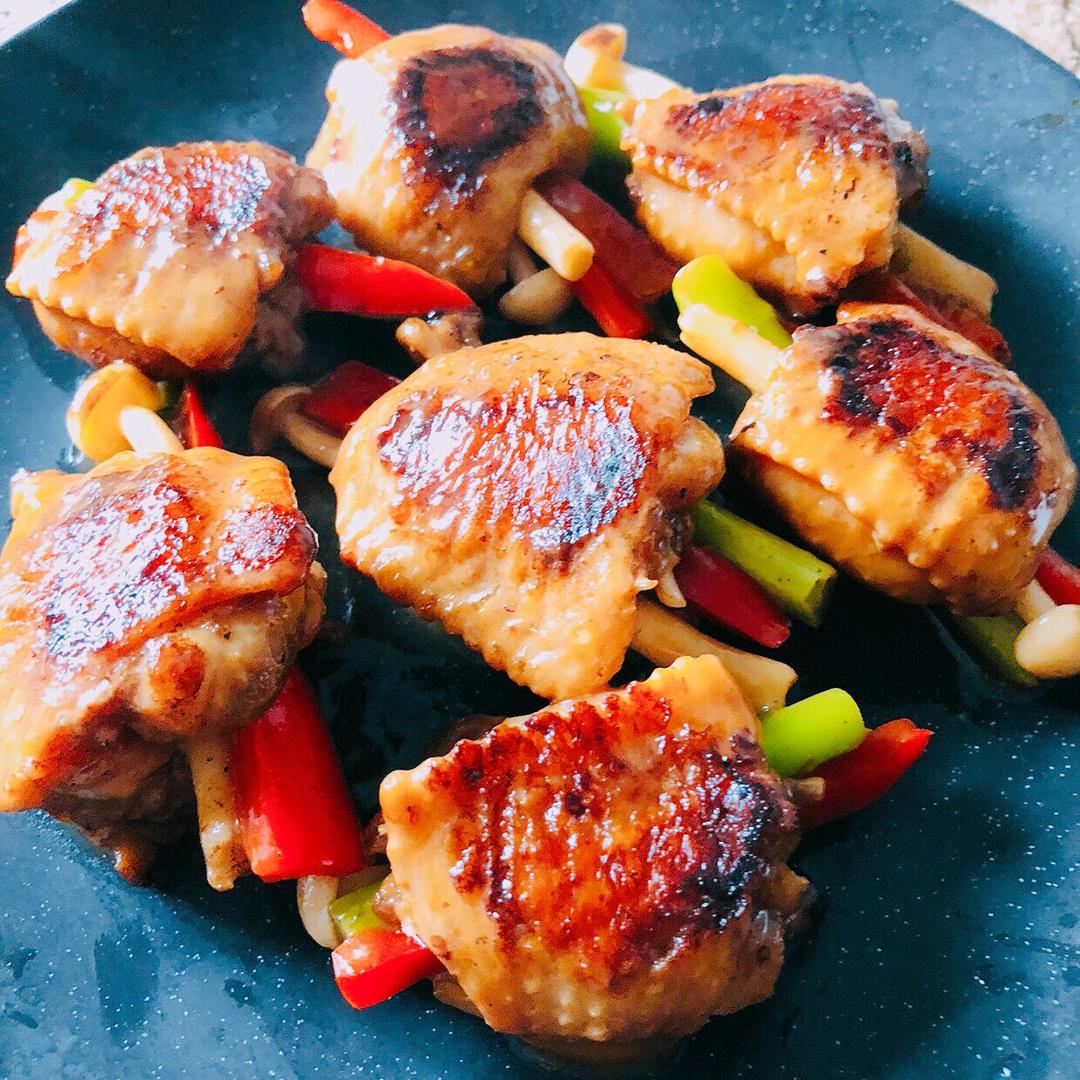 世棒午餐肉无骨时蔬鸡翅