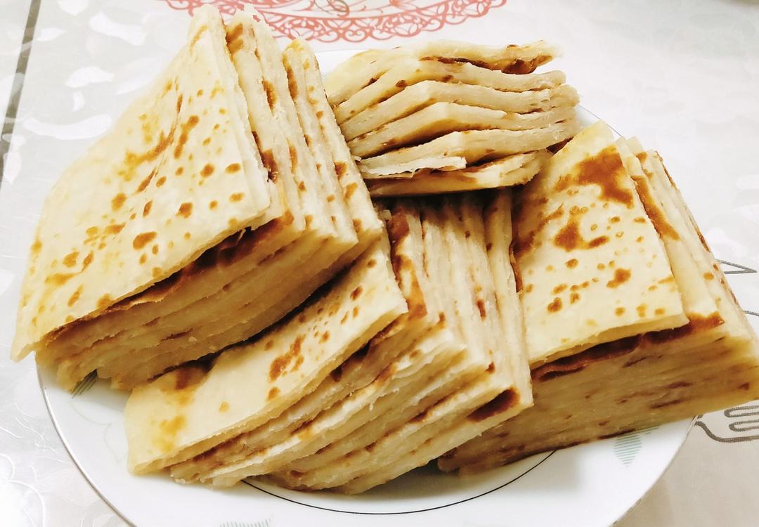 隔天依然柔软好吃的家常饼