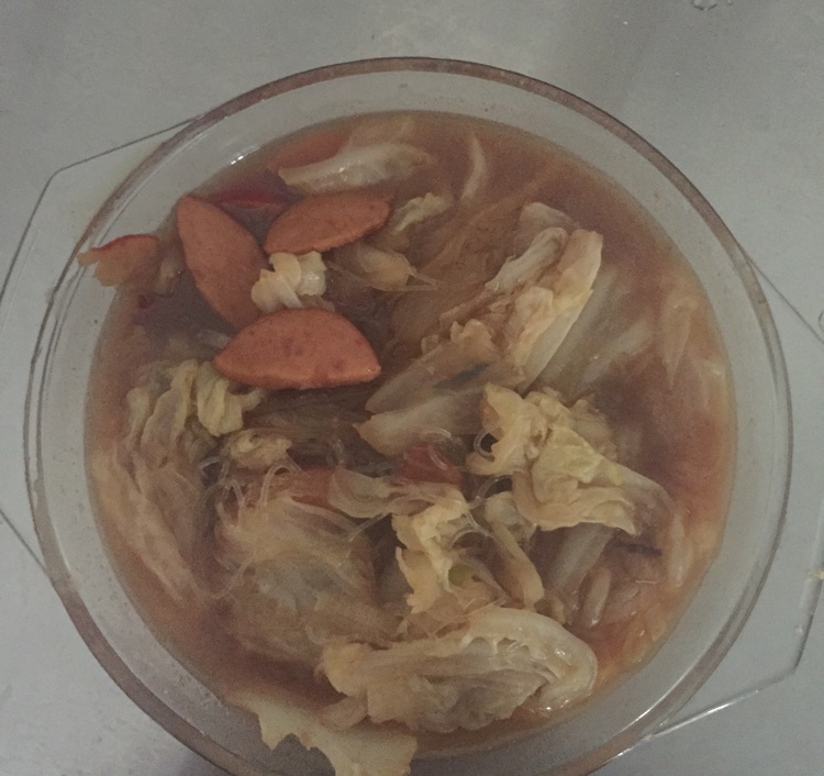 猪肉白菜炖粉条