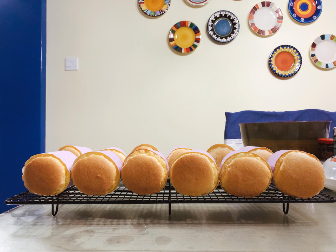 纸杯蛋糕 8寸戚风蛋糕的量