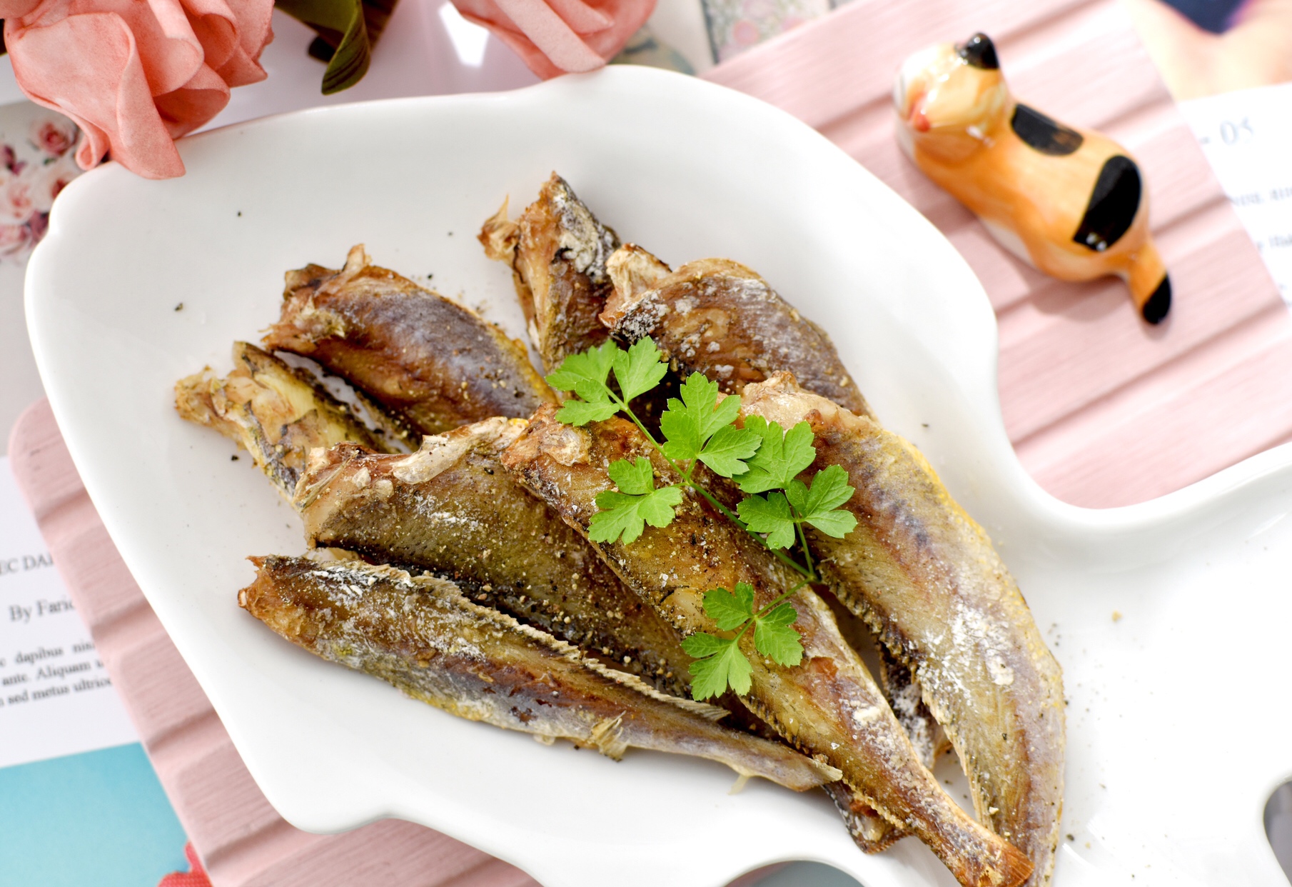 烤黄花鱼-超简单的小鱼干-健康小零食（空气炸锅版）