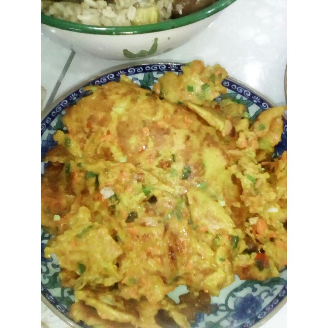 葱花鸡蛋饼