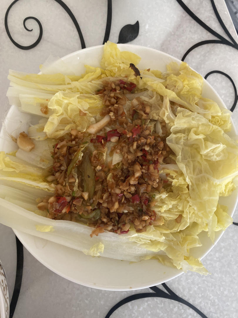蒜蓉粉丝蒸娃娃菜