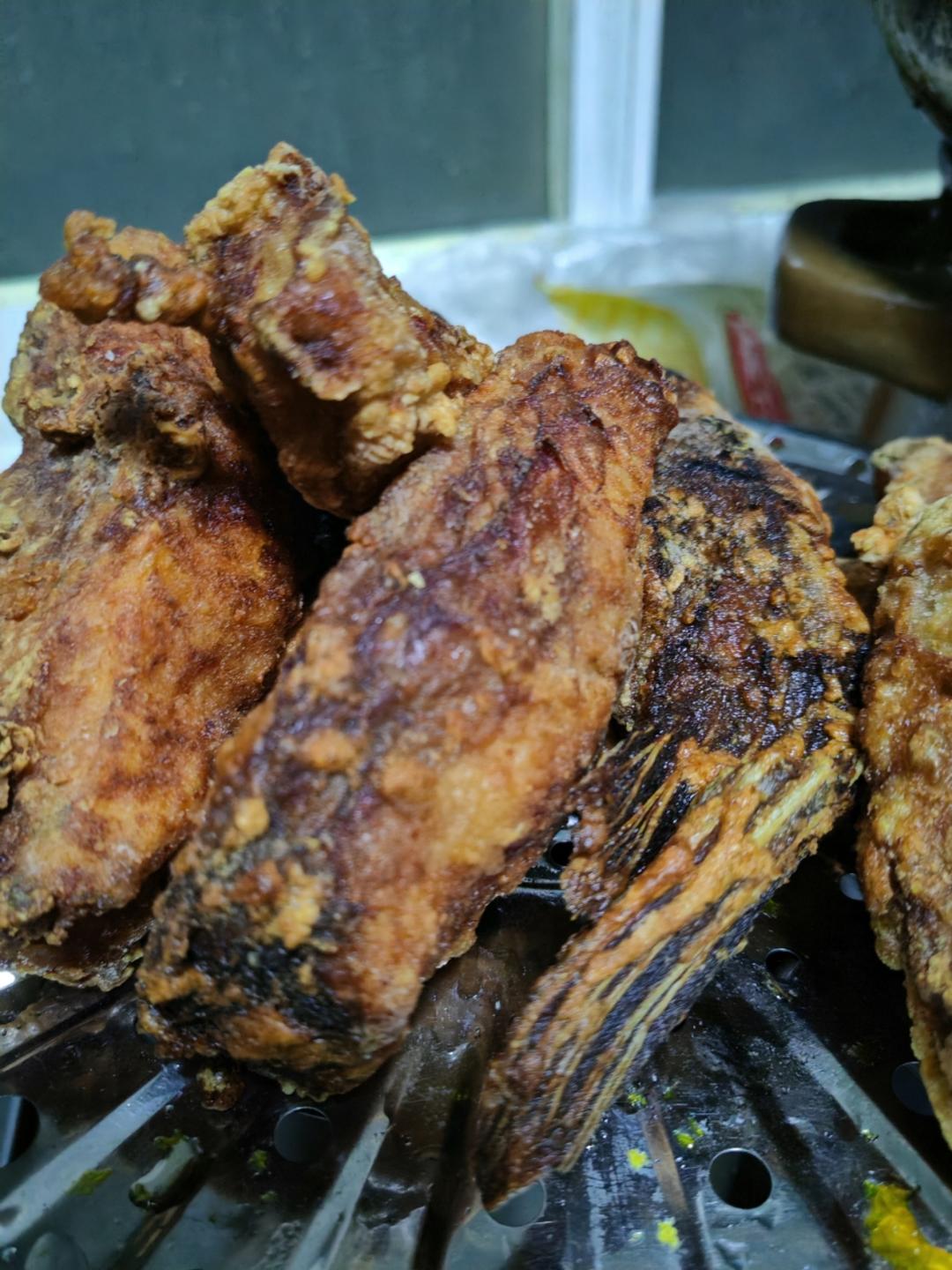 油炸青鱼块