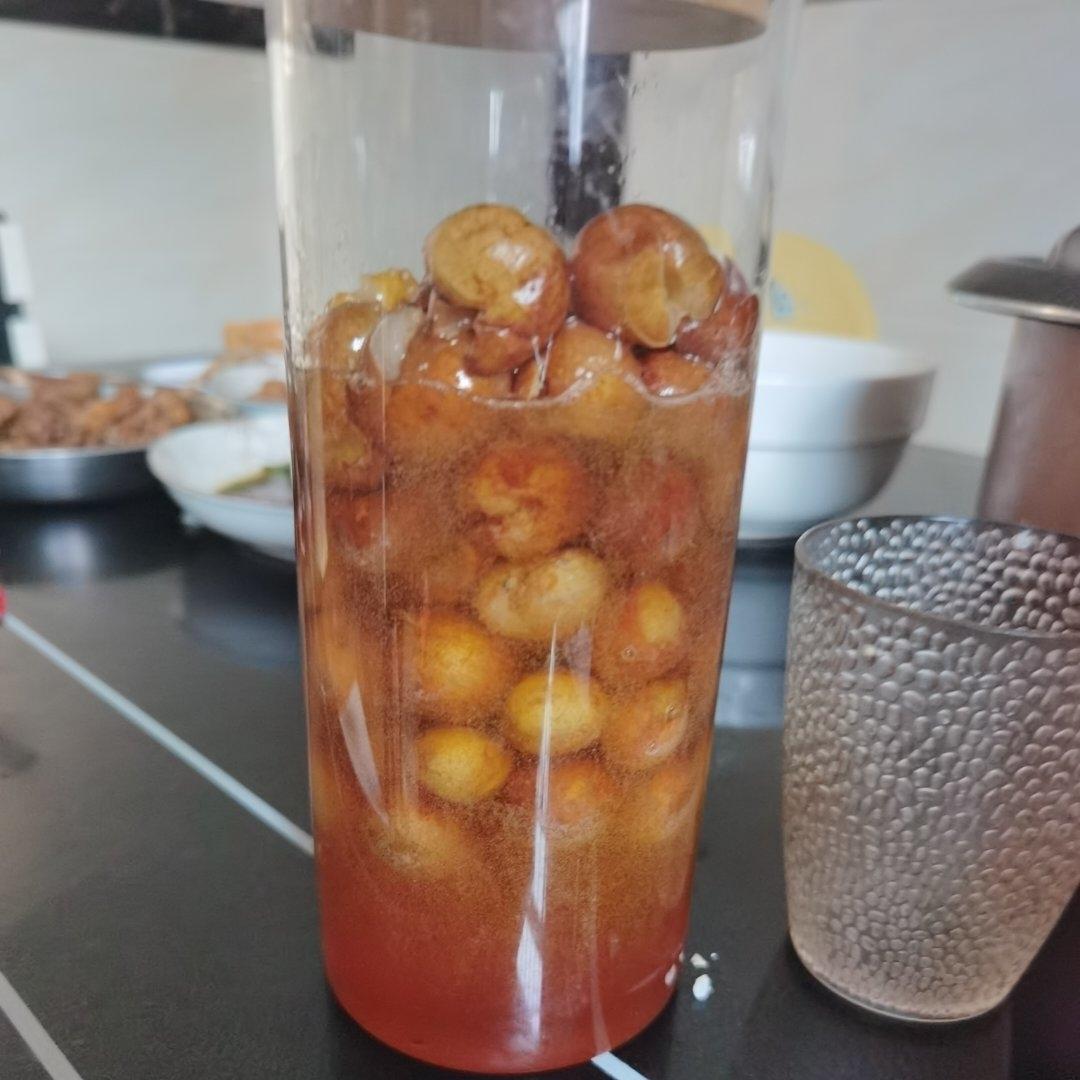 蜜渍黄皮（止咳化痰，降火助消化的偏方）