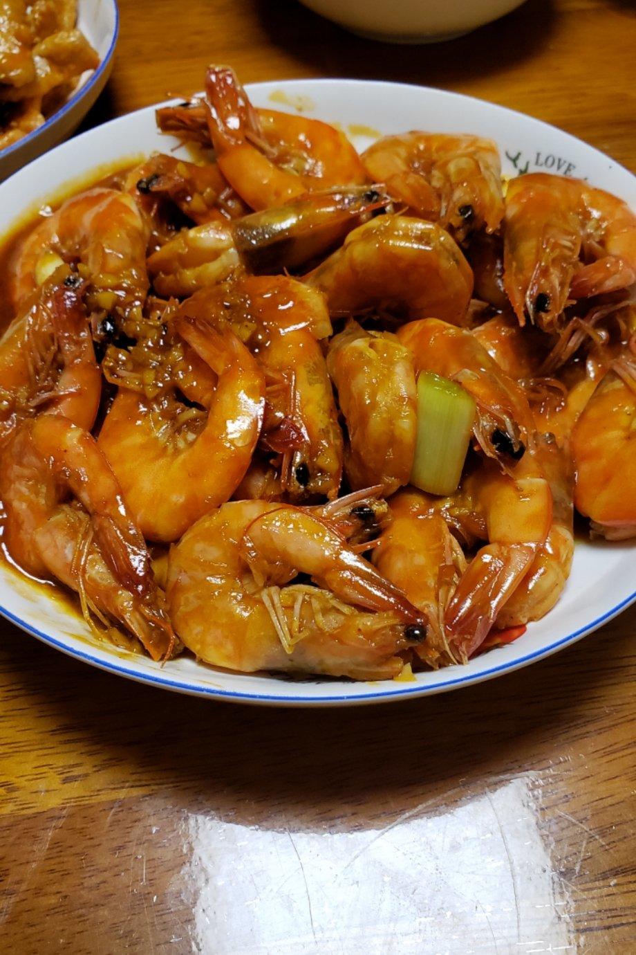 油焖大虾