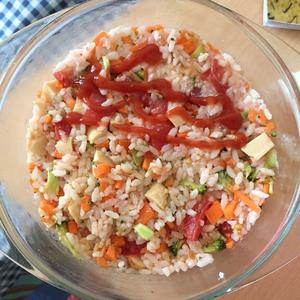西红柿烤米饭的做法 步骤4