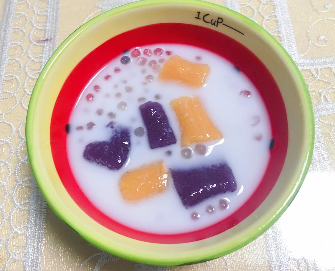 三色芋圆