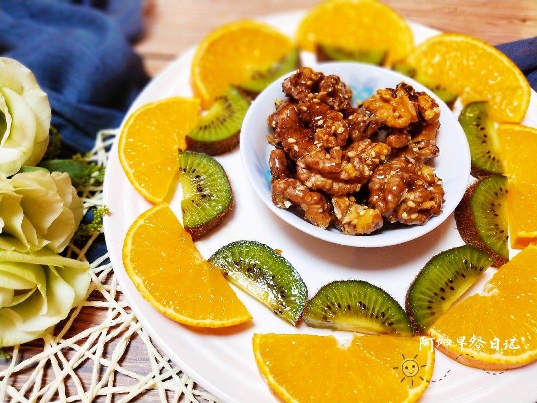 【琥珀核桃仁】冰糖无油不粘手