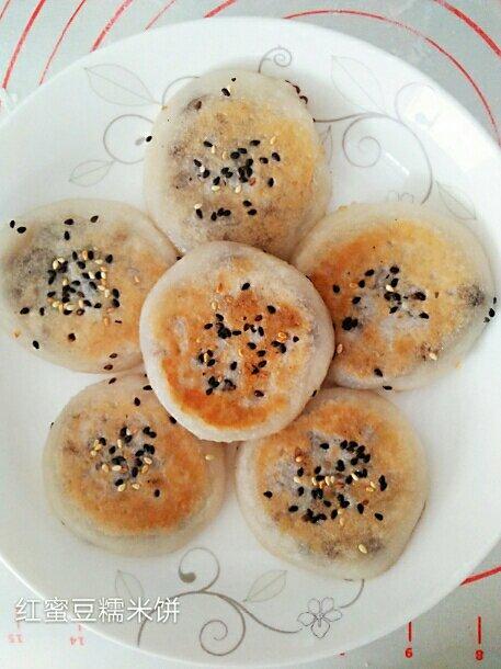 红豆糯米饼