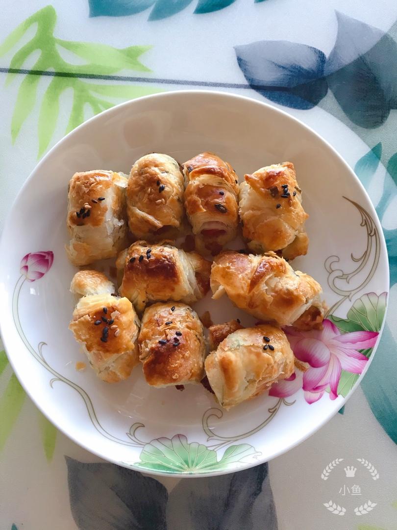 香肠可颂🥐（手抓饼版）