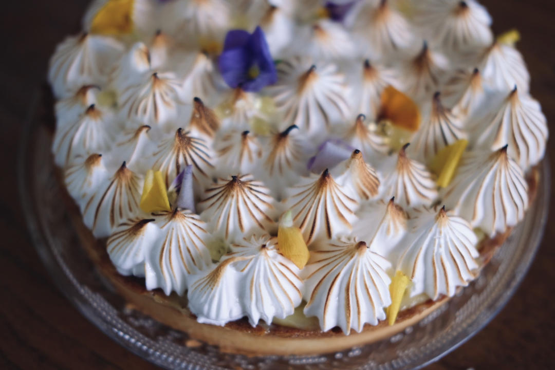 超美味！法式蛋白柠檬挞