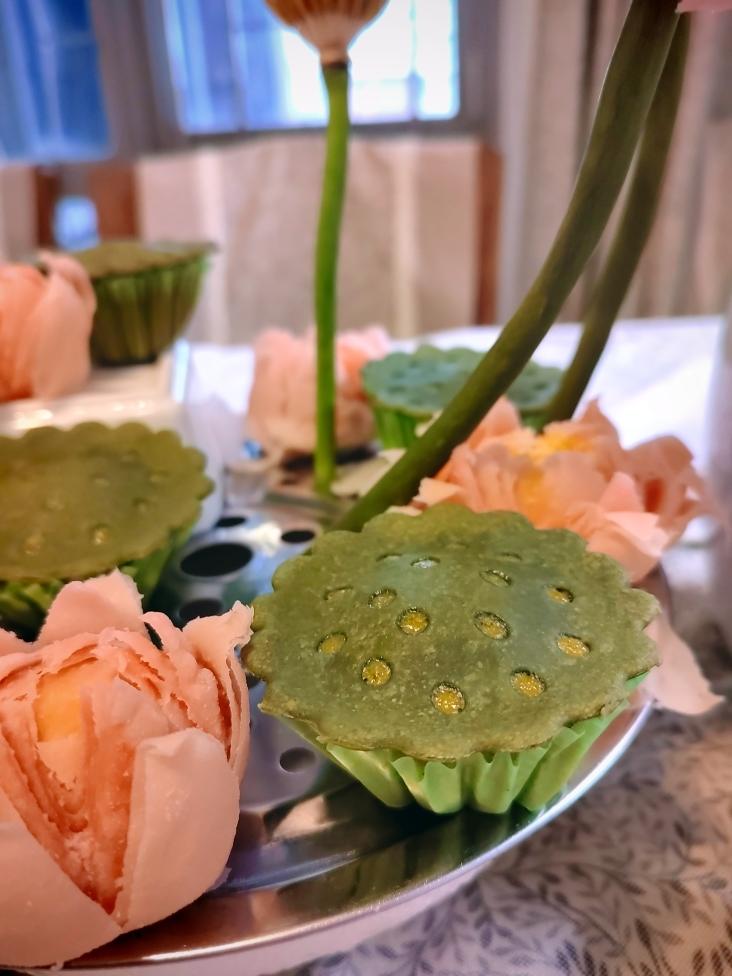 莲蓬纸杯蛋糕