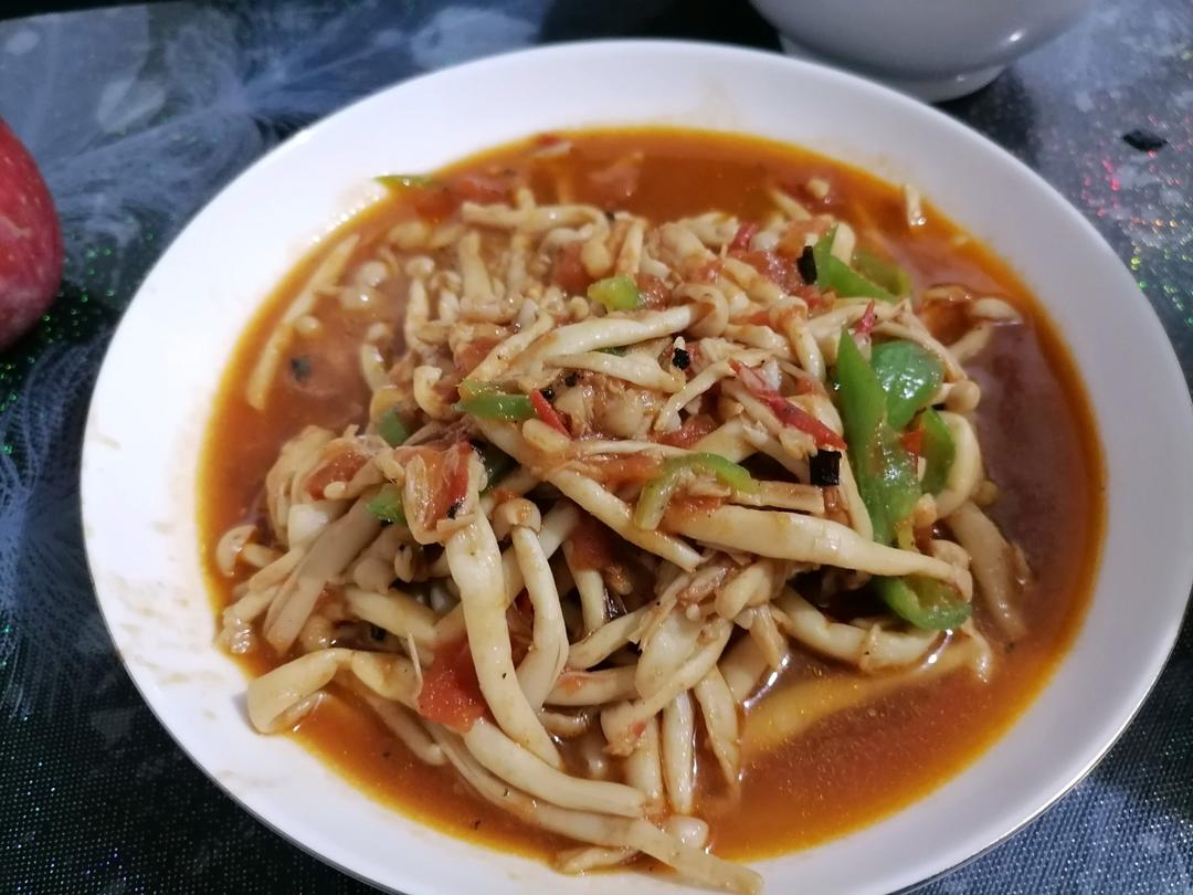 素炒海鲜菇