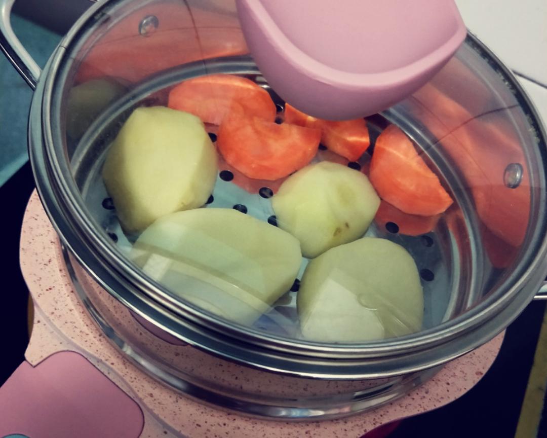 土豆胡萝卜米粉泥
