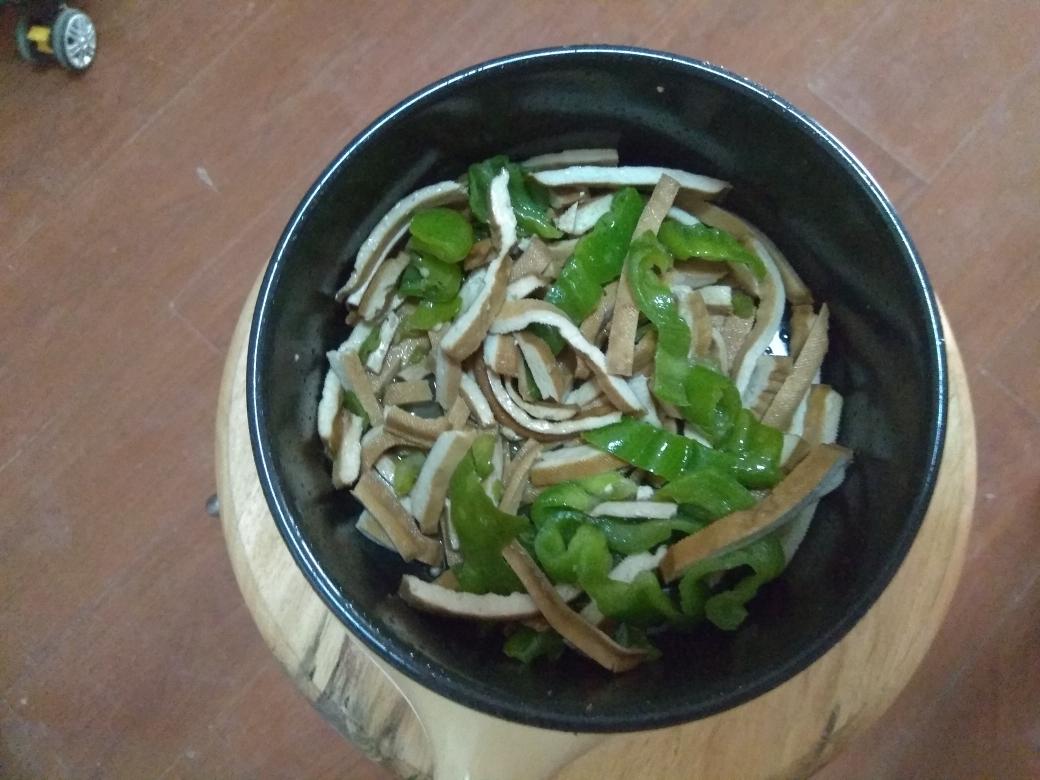 豆干炒青椒