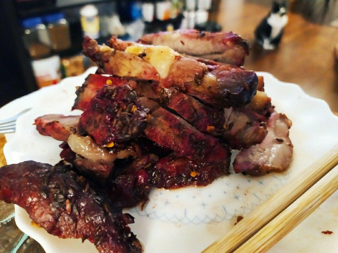 BBQ阳台烤排骨