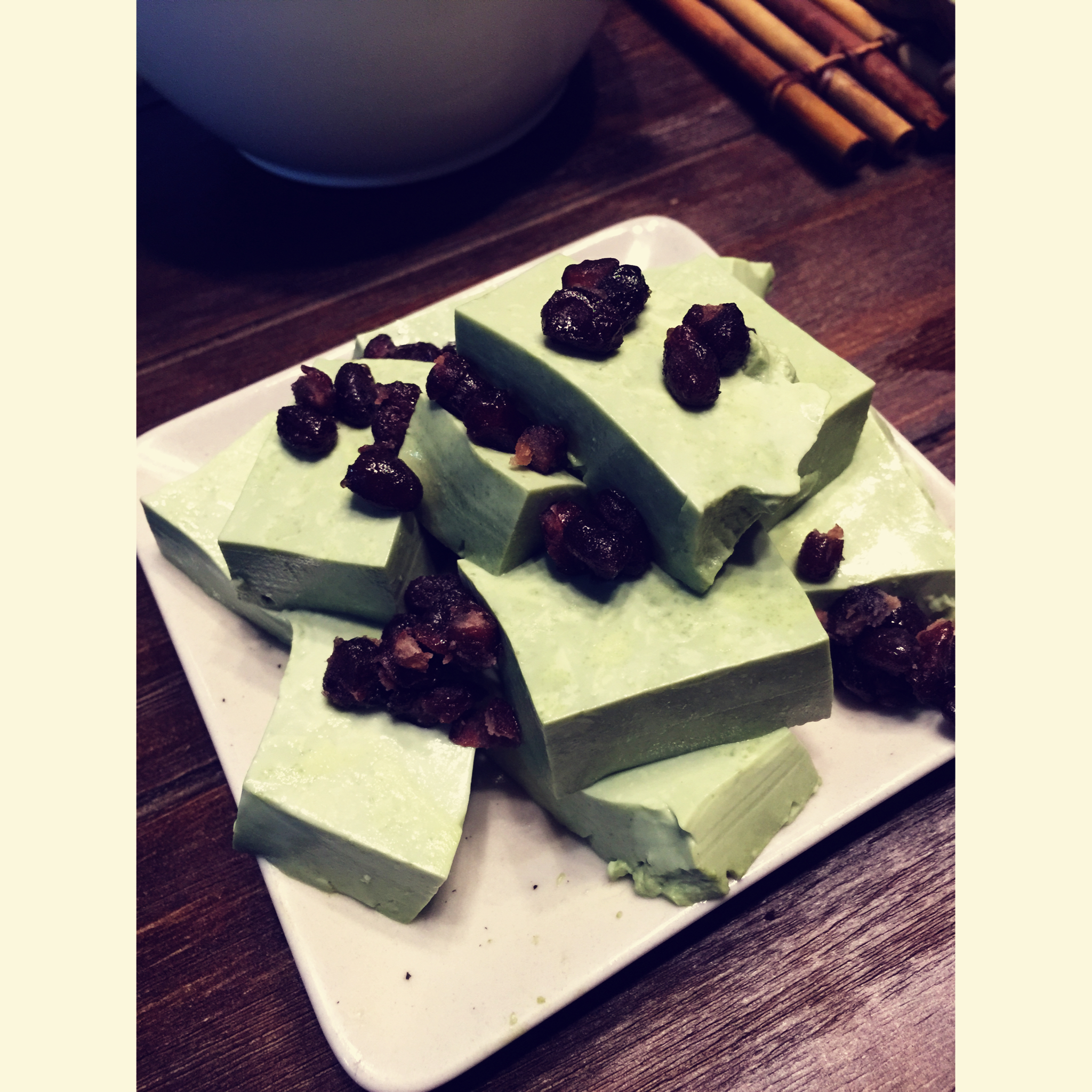抹茶豆腐