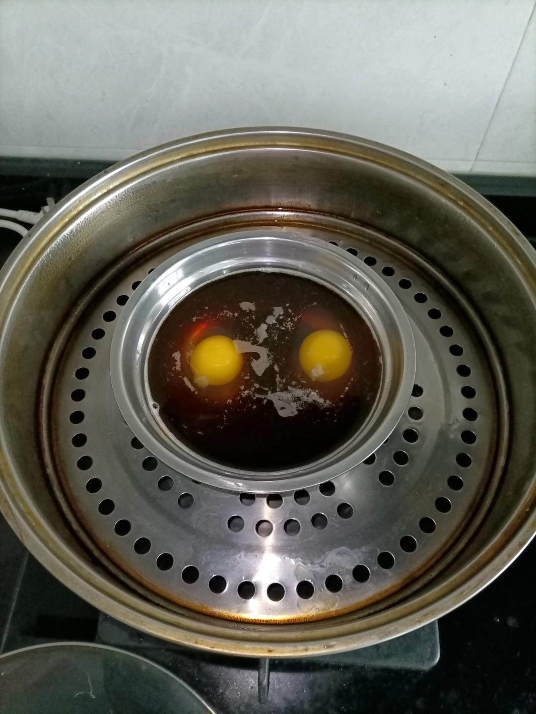 完整不破水煮蛋(蒸锅版)  红糖鸡蛋(月子、姨妈常备)