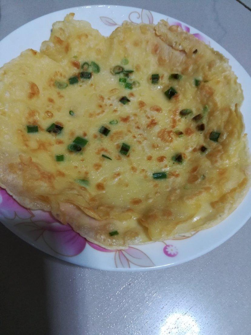 葱花鸡蛋饼