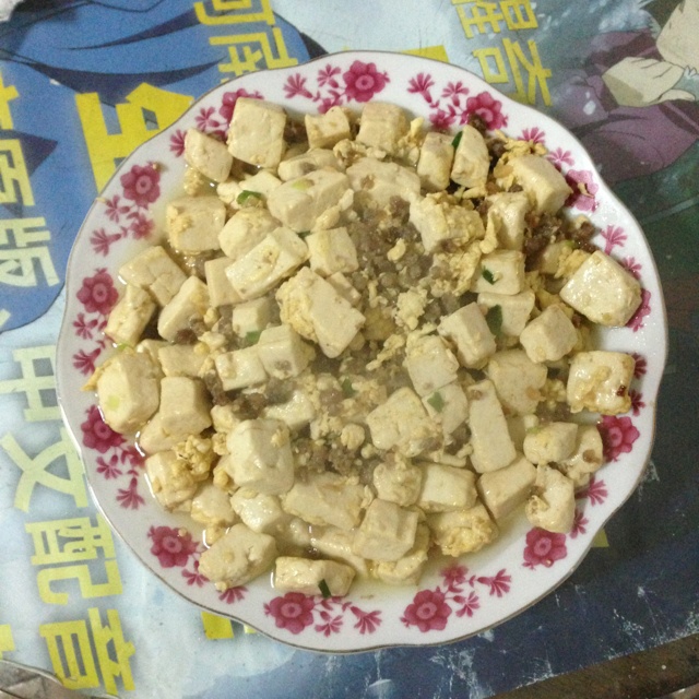 蛋包豆腐丁