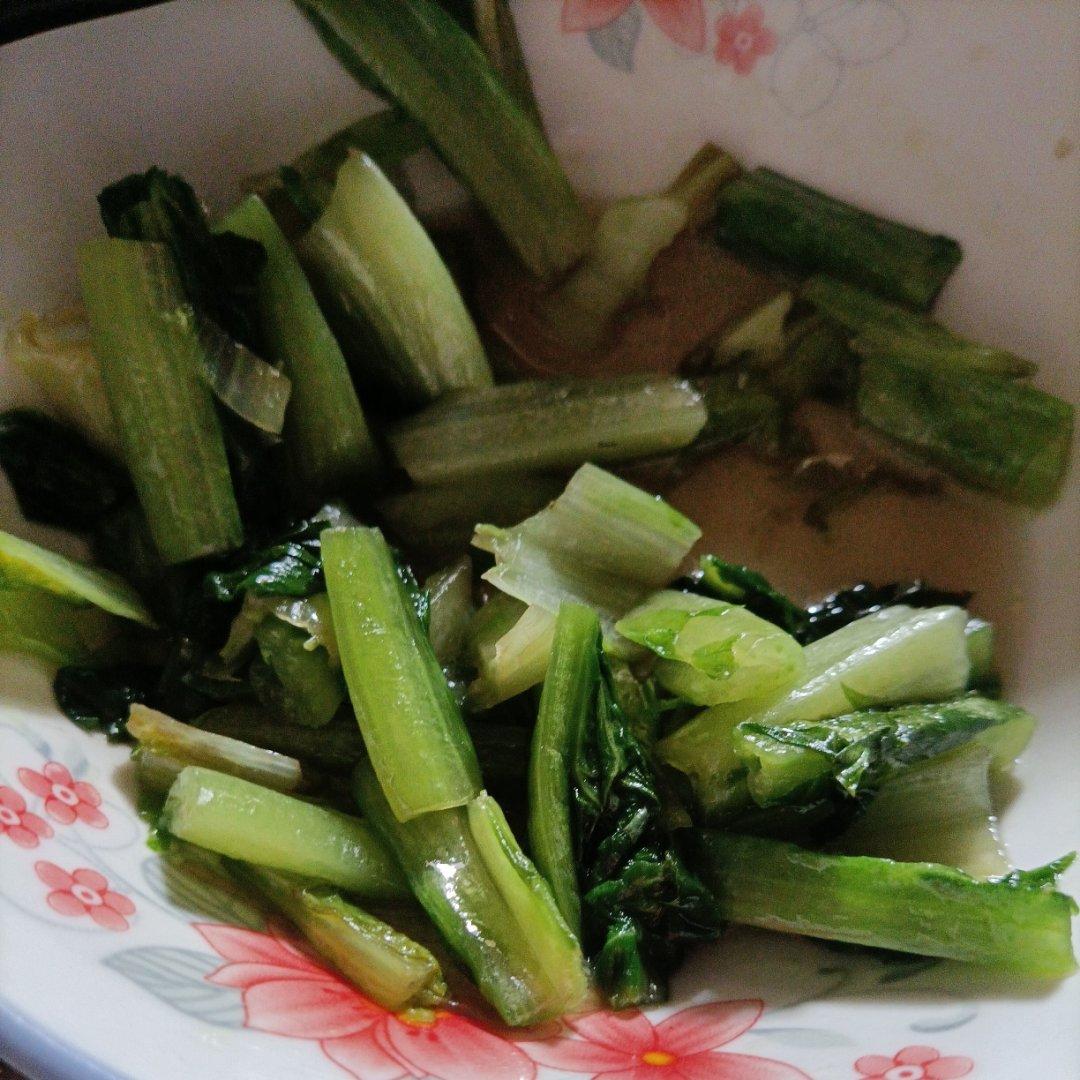 清炒油麦菜