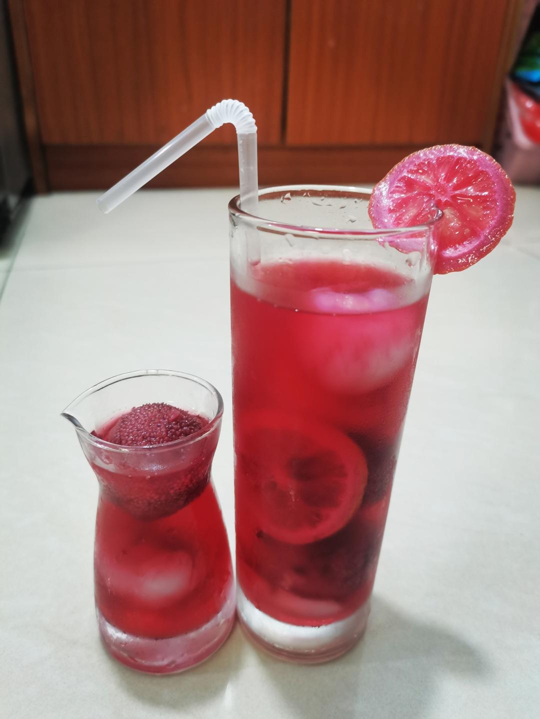 夏日神仙饮品❗️酸甜冰镇柠檬杨梅荔枝饮