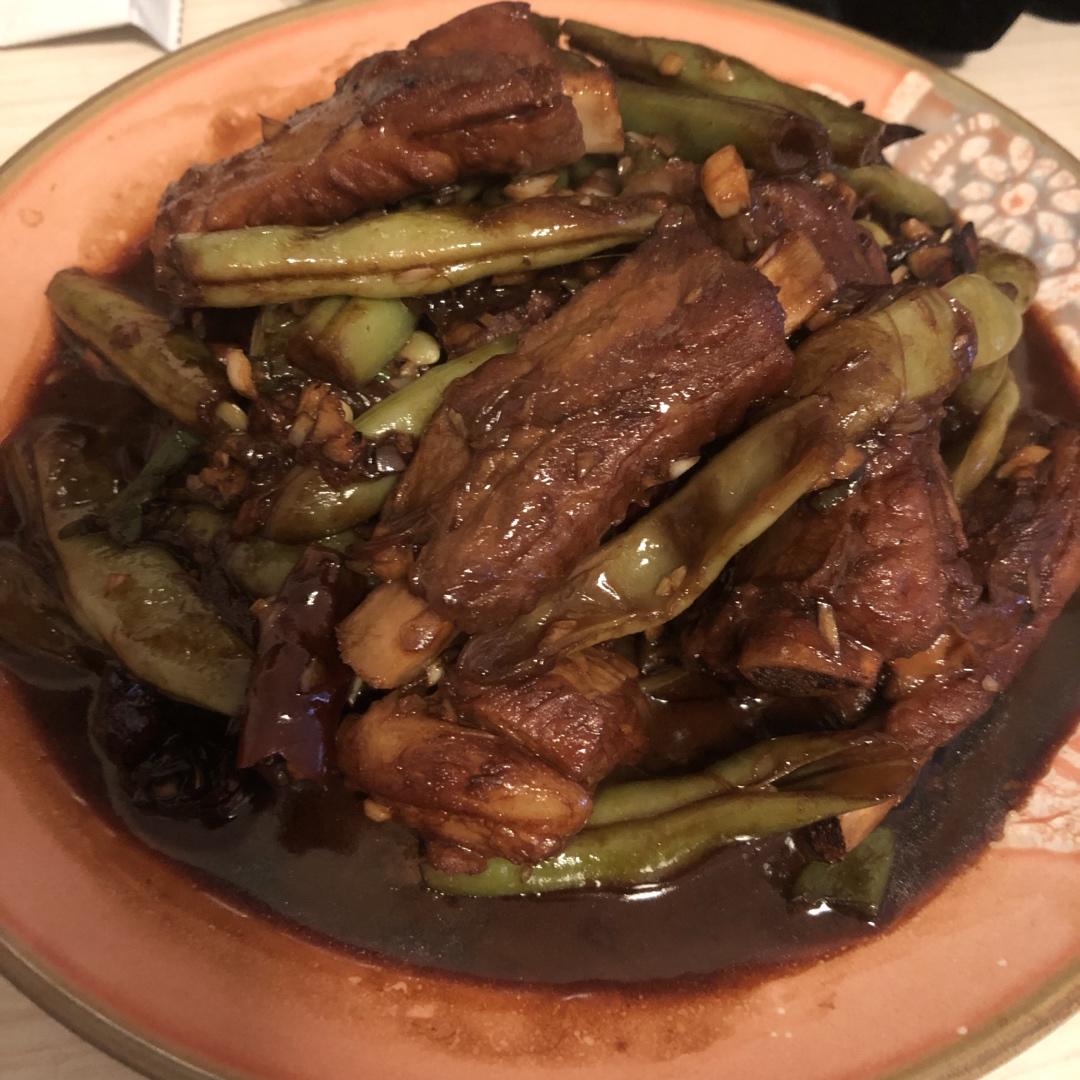 排骨炖豆角
