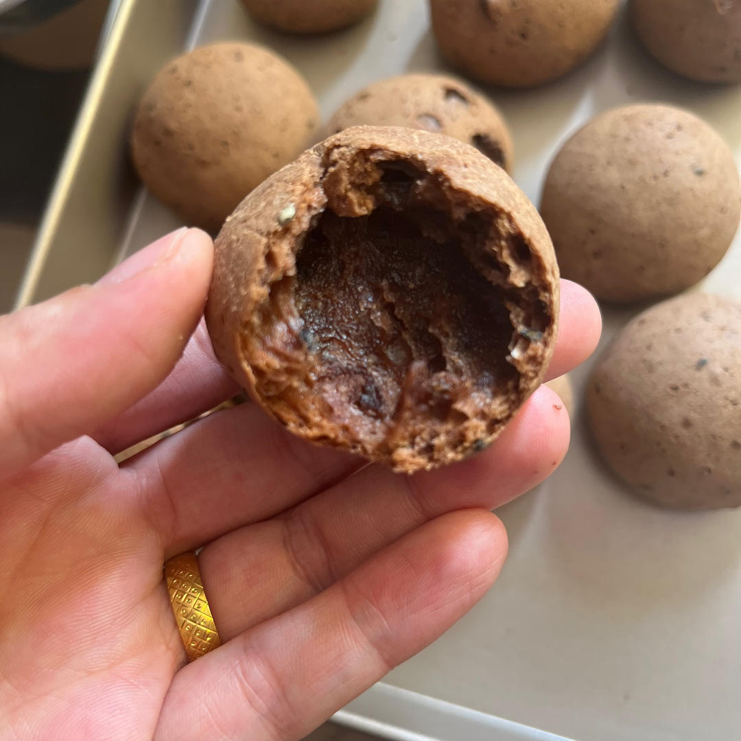 巧克力麻薯球