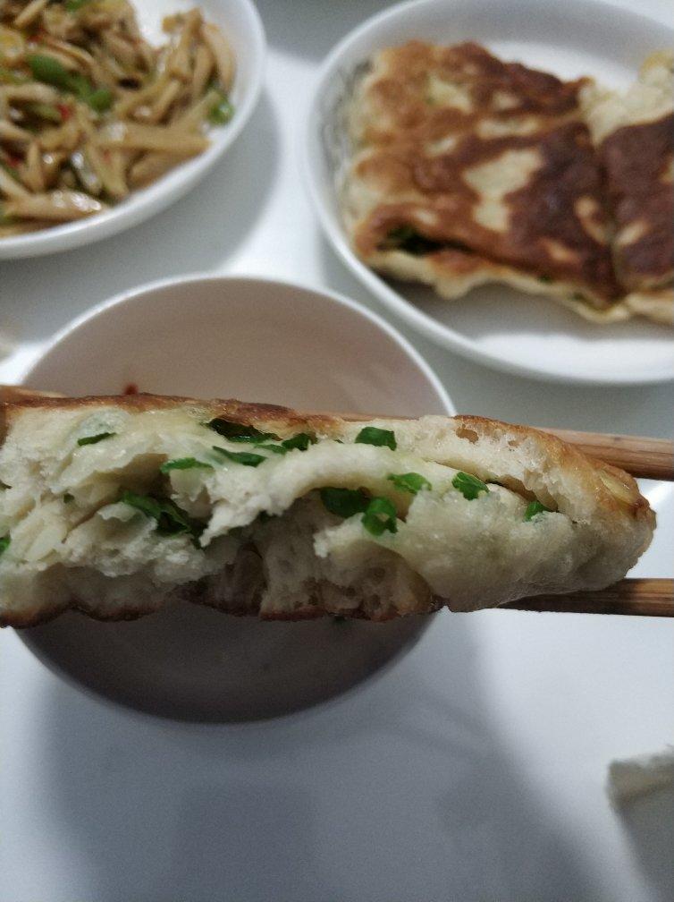 发面葱油酥饼