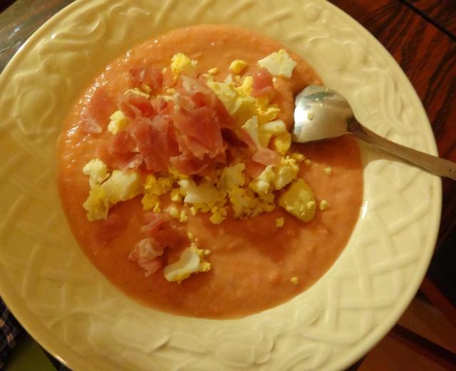 西班牙西红柿冷汤 Salmorejo的做法