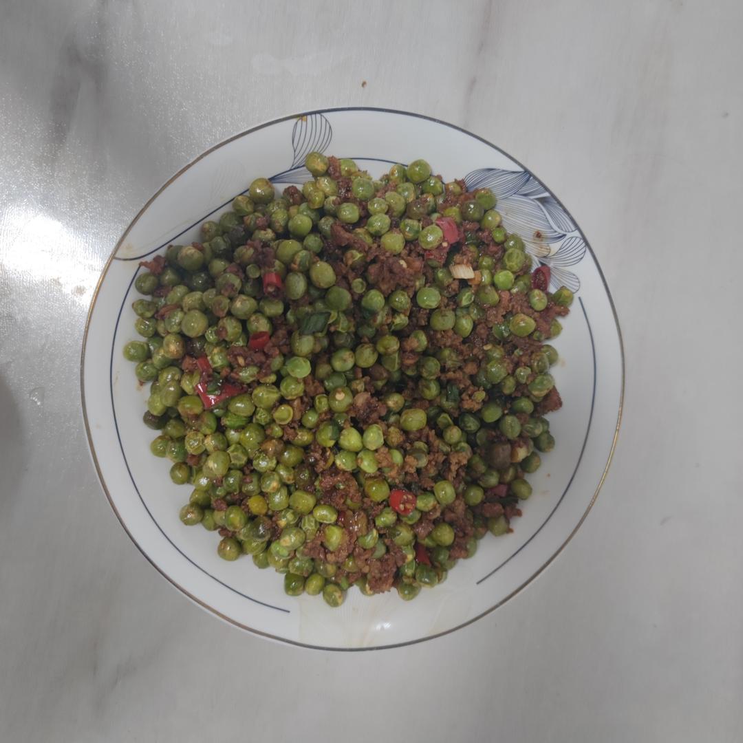 超下饭的豌豆肉沫