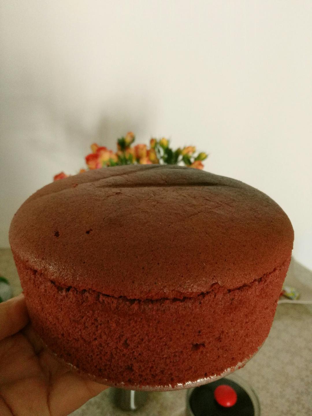 暖心红丝绒蛋糕［6寸绵软戚风版 ］